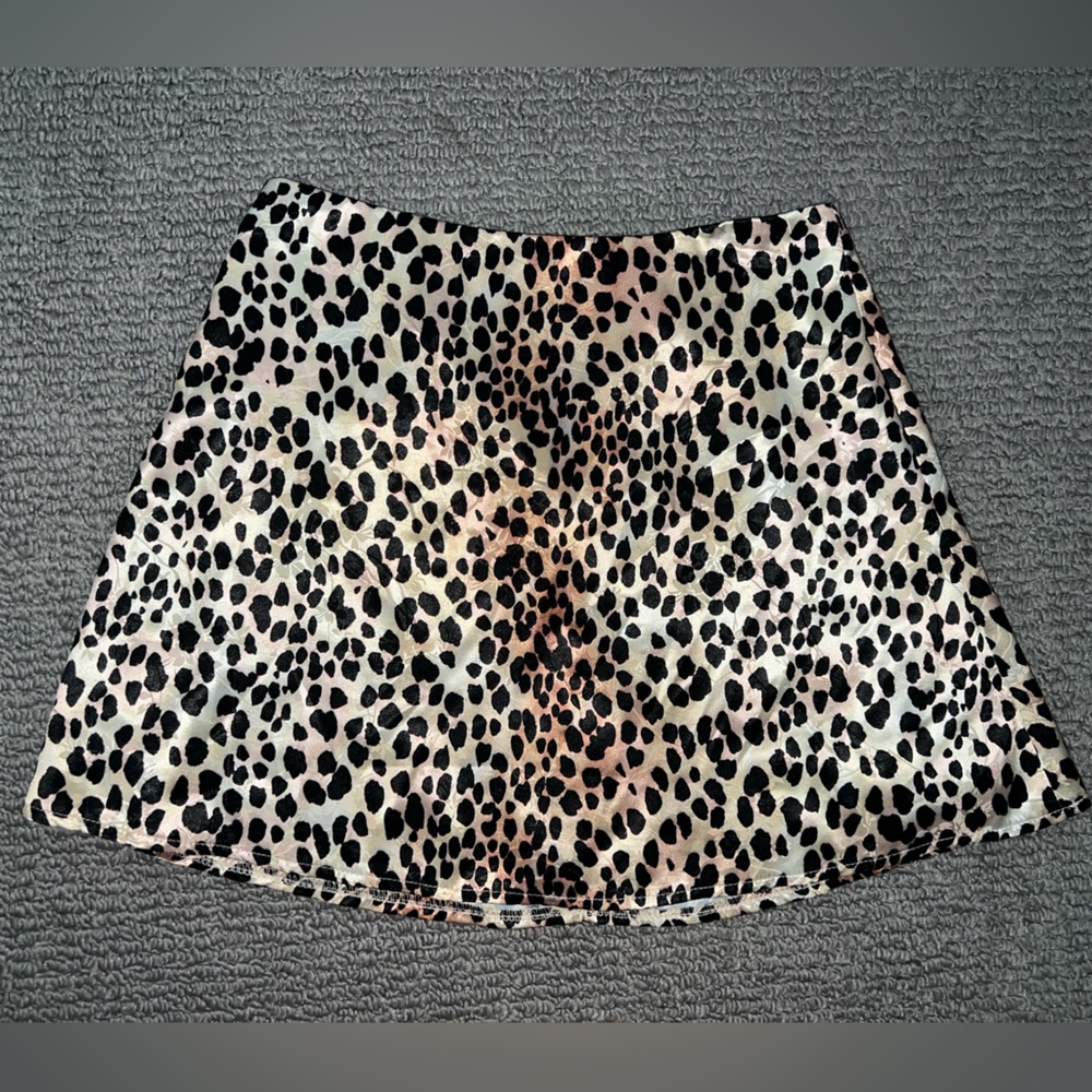 Cheetah Mini Skirt - Princess Polly